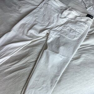 American Eagle Outfitters White Skinny Jeans